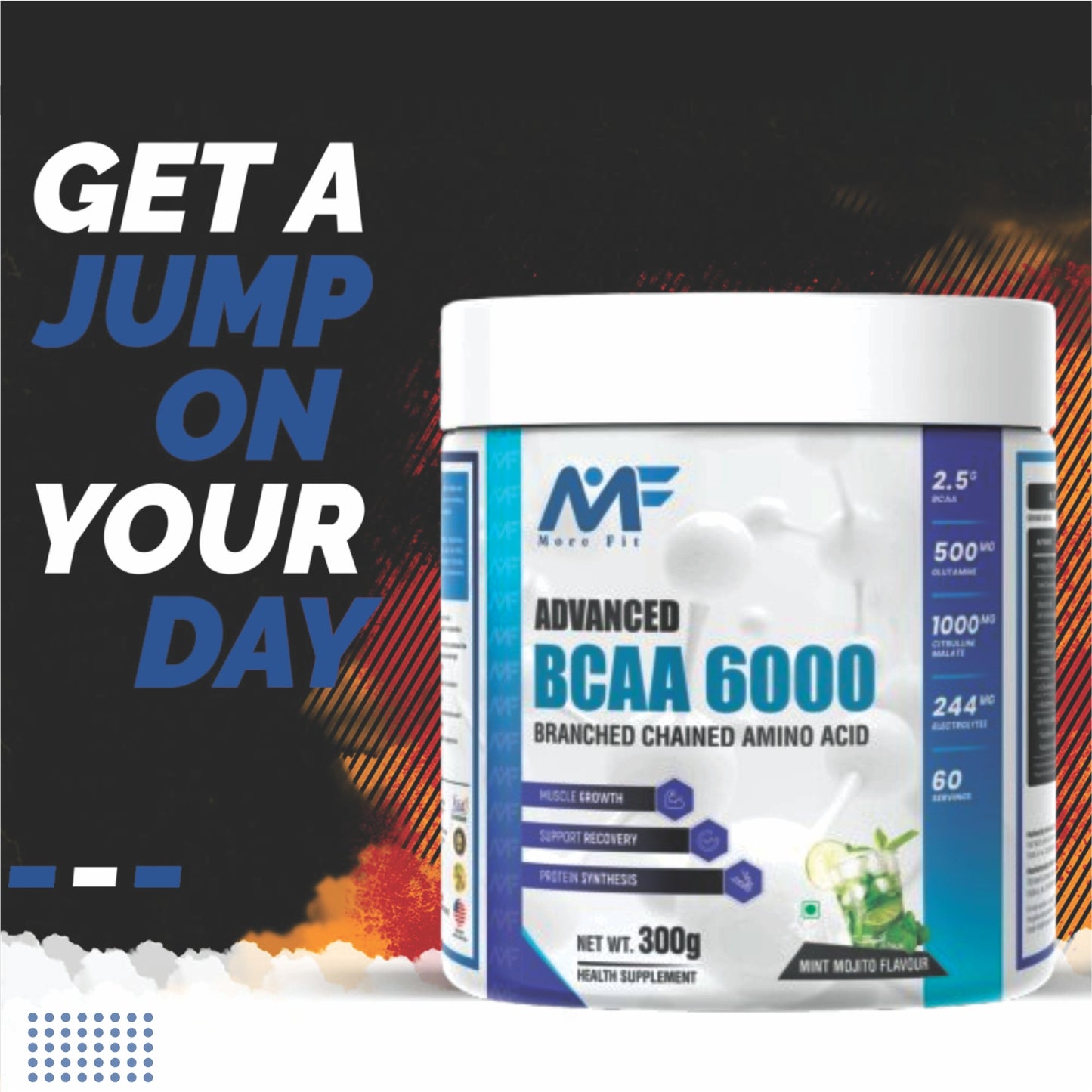 Morefit Advance BCAA 6000 (60 Servings)